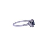 Anello kate zaffiro australiano e diamanti - immagine 2