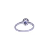 Anello kate zaffiro australiano e diamanti - immagine 3
