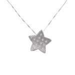 Girocollo stella con diamanti