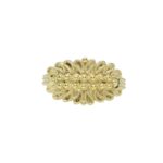 Anello fede campidanese 2 file dorato