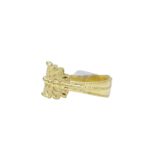 Anello fede campidanese 1 fila dorato - immagine 2