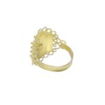 Anello nuorese con foglie - immagine 2