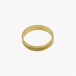 Anello fede sarda Dorgali con filo ritorto - immagine 2