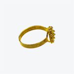 Anello fede sarda nuorese tondo - immagine 2