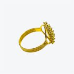 Anello fede sarda nuorese tondo (Grande) - immagine 3
